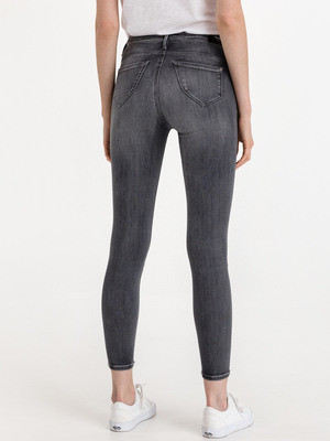 Pepe Jeans dámske šedé džínsy Zoe - XS (000)