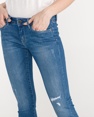 Pepe Jeans dámske modré džínsy Pixie - 31 (0)