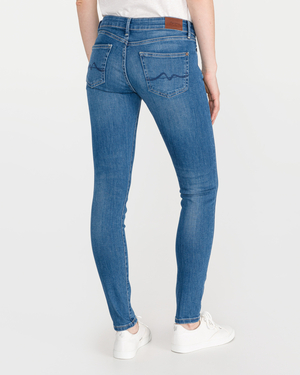 Pepe Jeans dámske modré džínsy Pixie - 31 (0)
