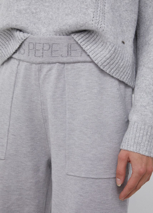 Pepe Jeans dámske šedé úpletové tepláky Penny - S (933)