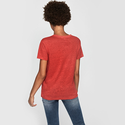 Pepe Jeans dámske červené tričko Marta - L (286)