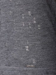 Pepe Jeans dámske šedé dierované tričko Selma - S (988)