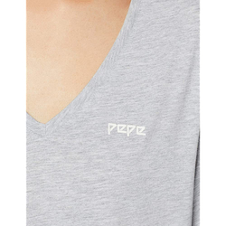 Pepe Jeans dámske šedé tričko Mami - XS (933)