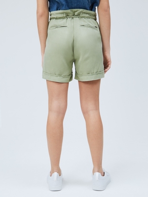 Pepe Jeans dámske zelené šortky - 25 (701)