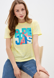 Pepe Jeans dámske žlté tričko Brooke - XS (31)