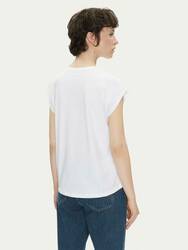 Pepe Jeans dámske biele tričko Blooma - L (800)