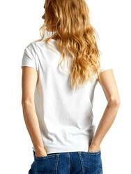Pepe Jeans dámske biele tričko Jury - XS (800)