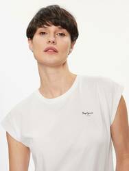 Pepe Jeans dámske biele tričko Lory - XS (800)
