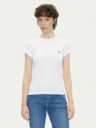Pepe Jeans dámske biele tričko Merida - XS (800)