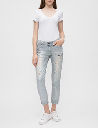 Pepe Jeans dámske holografické 7/8 džínsy Joey - 29/28 (000)