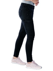 Pepe jeans dámske čierne kapsáčové nohavice Survivor - 29/28 (987)