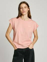 Pepe Jeans dámske marhuľové tričko Blooma - L (316)