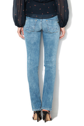 Pepe Jeans dámske modré džínsy Saturn - 28/34 (000)