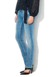Pepe Jeans dámske modré džínsy Saturn - 28/34 (000)