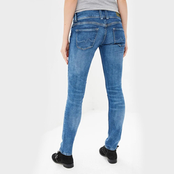 Pepe Jeans dámske modré džínsy Vera - 26/34 (000)