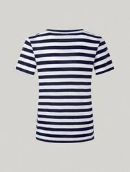 Pepe Jeans dámske pruhované tričko Jinx - XS (594)