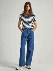 Pepe Jeans dámske pruhované tričko Jinx - XS (594)