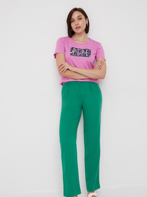 Pepe Jeans dámske ružové tričko Patsy - S (363)