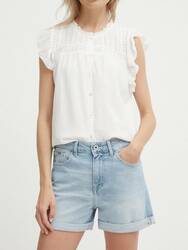 Pepe Jeans dámske svetlo modré džínsové šortky - 25 (000)