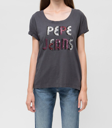 Pepe Jeans dámske tmavošedé tričko Sabine - XS (988)