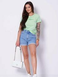 Pepe Jeans dámske zelené tričko Lorette - XS (606)