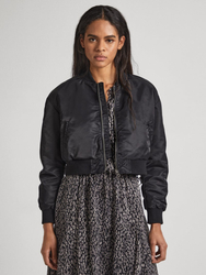 Pepe Jeans dámsky čierny bomber - S (999)