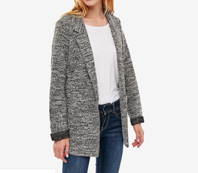 Pepe Jeans dámsky šedý žíhaný cardigan Lala - XS (999)