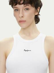 Pepe Jeans dámske biele tielko MARIAN - XS (800)