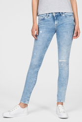 Pepe Jeans dámske modré džínsy Pixie - 28/30 (000)