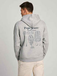 Pepe Jeans pánska šedá mikina Arryn - S (933)