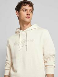 Pepe Jeans pánska krémová mikina  - S (803)