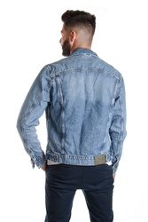Pepe Jeans pánska modrá džínsová bunda - XL (000)
