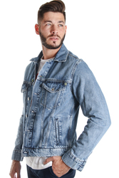 Pepe Jeans pánska modrá džínsová bunda - XL (000)