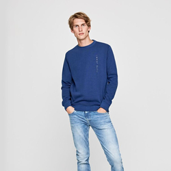 Pepe Jeans pánska modrá mikina Benni - M (565)