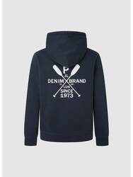 Pepe Jeans pánska modrá mikina Rein - M (594)