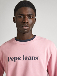 Pepe Jeans pánska ružová mikina - M (323)