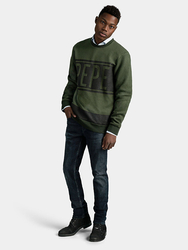 Pepe Jeans pánska zelená mikina Compton - S (776)