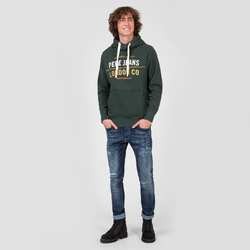 Pepe Jeans pánska zelená mikina Neville - XL (675)