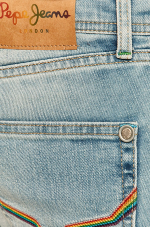 Pepe Jeans pánske svetlo modré džínsové šortky - 30 (0)