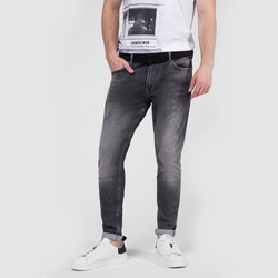 Pepe Jeans pánske sivé džínsy Smith - 36/R (000)