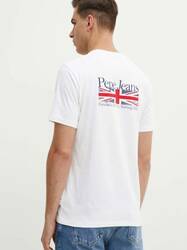 Pepe Jeans pánske biele tričko Alfie - M (800)