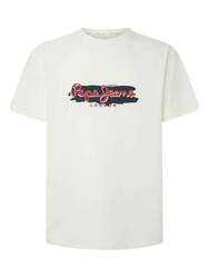 Pepe Jeans pánske biele tričko Arsham - XL (803)