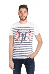 Pepe Jeans pánske biele tričko Jack - S (800)