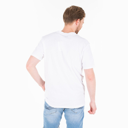 Pepe Jeans pánske biele tričko Rodd - XL (802)