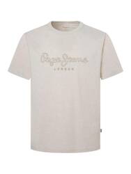 Pepe Jeans pánske krémové tričko  - S (803)