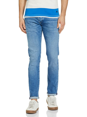 Pepe Jeans pánske modré džínsy Stanley - 34 (000)