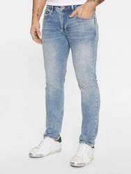 Pepe Jeans pánske modré džínsy Tapered - 31/30 (0)