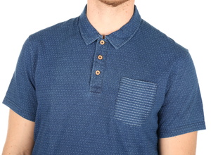 Pepe Jeans pánske modré polo Brownie - KAZOVÝ TOVAR - XL (561)