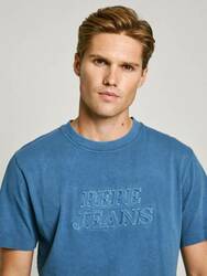 Pepe Jeans pánske modré tričko Darius - M (579)