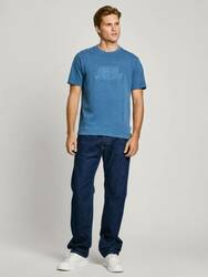 Pepe Jeans pánske modré tričko Darius - M (579)